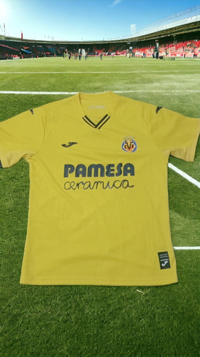 Camiseta Villarreal Titular. 21/22. Marca Joma. 