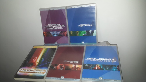 Paramount Collection Jornada Nas Estrelas 5 Dvd's Duplos