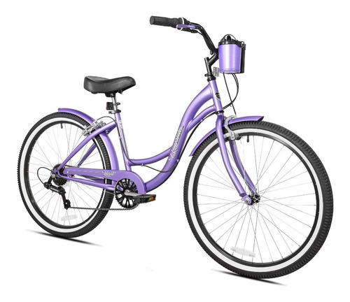 Bicicleta Kent 26 Inch Bayside Women's Cruiser Bike Purpule