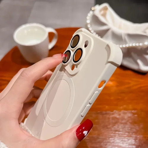 Funda Suave De Silicona A Prueba De Golpes De 4 Esquinas Par