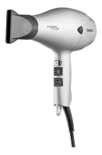 Imagem 2 de 3 de Secador de cabelo Taiff Diamante Fox Íon S prata 127V