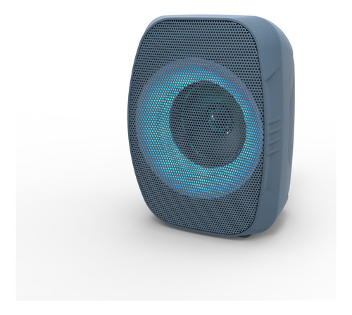 Ms2648 Bocina Portátil Bluetooth Inalámbrica Usb, Aux, Sd Fm Color Azul