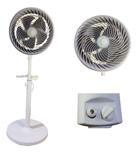  Ventilador Airboon Ab1033t Turbo High Speed 10in Ice Cool