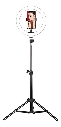 Aro De Luz Led 36cm + Tripode Selfie Celular + Soporte Cel