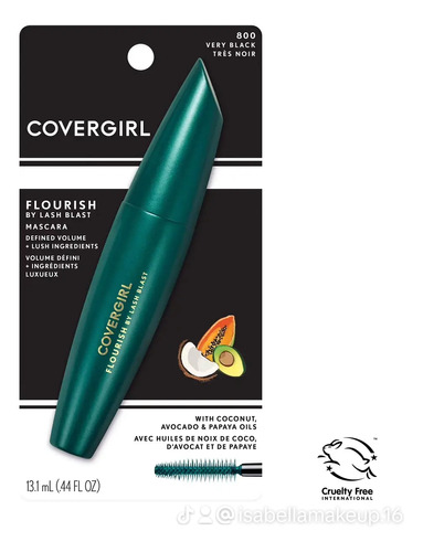 Máscara De Pestañas Covergirl 