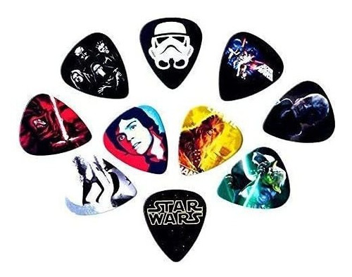 Púas De Guitarra De Star Wars (púas Pesadas (0,91 Mm))