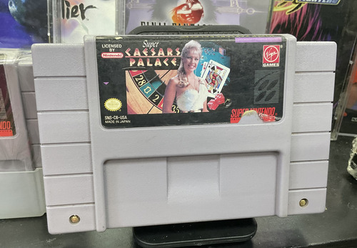Super Caesars Palace Para Super Nintendo Snes Original (Usado)