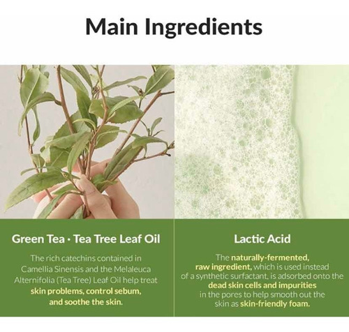 Blithe Patting Splash Mask Green Tea 150ml K-beauty Tipo de piel Toda piel