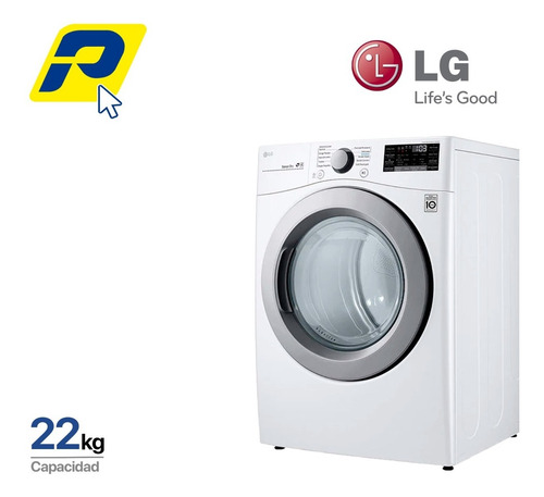 Imagen 1 de 9 de LG 22kg Secadora Electrica Carga Frontal - Smartthinq(wi-fi)