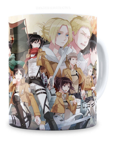 Caneca Attack On Titan 007