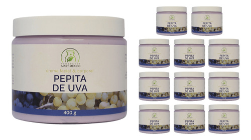 Crema Facial Pepita De Uva Piel Joven (400g) 12 Pack