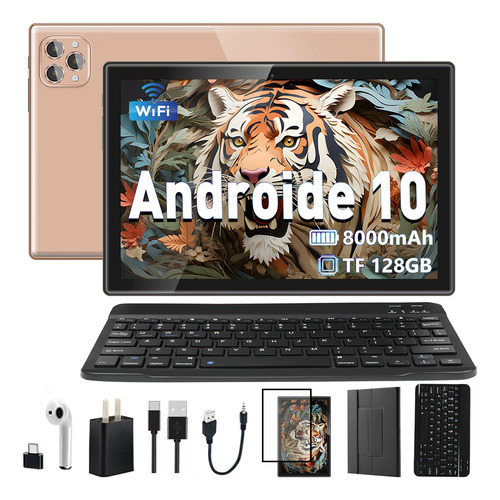 Tablet Con Funda Twl X19 Pro Tab 10.1 Wifi 128gb 8000mah 