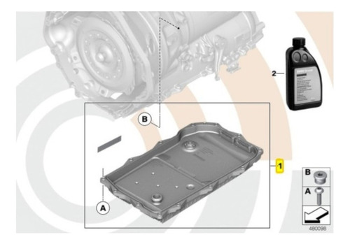 Carter Filtro Transmision Automatica Bmw 440i Cabrio 2019