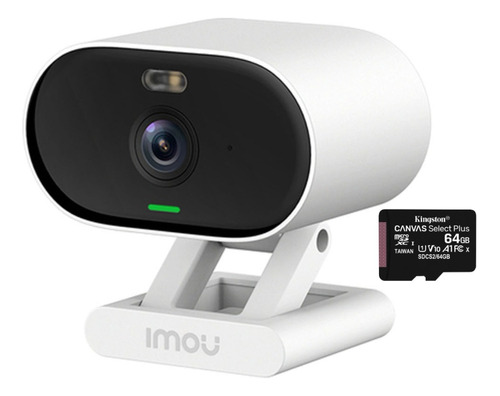 Camara Ip Imou 2mp Wifi Versa Audio Sirena Luz Alarma +64gb