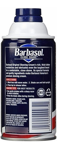 Espuma De Barbear Barbasol Original - 283g