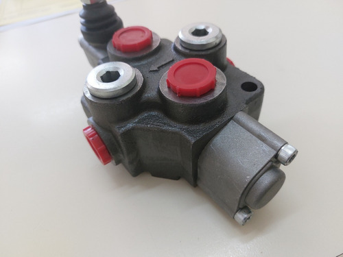 Válvula Comando Hidraulico Manual 40lts 1 Palanca Monoblock