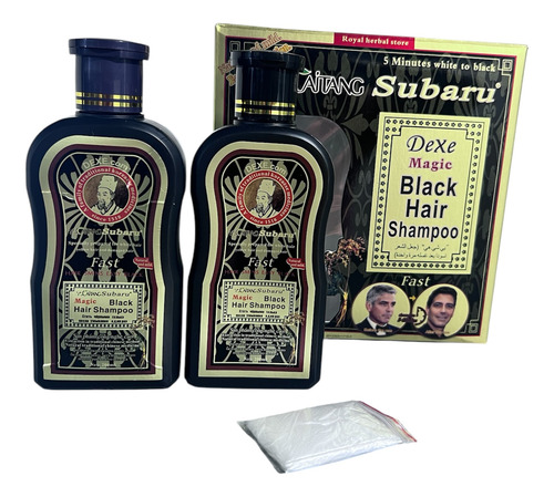 Champú Cubre Canas Caballero