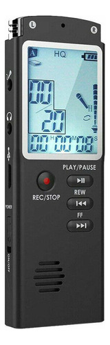 Rt Grabadora De Audio De Sonido Digital Mini Espía Activada