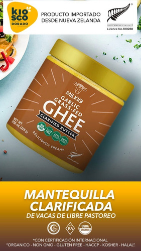 Imagen 4 de 4 de Ghee Pack Grass Fed 250ml 2 Ghee Grass Fed Ajo