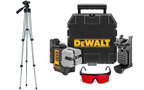 Nivel Laser Dewalt Esquadro Dw089 3x1 Alta Precisão + Tripe