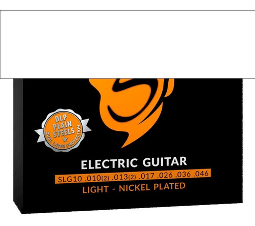 Encordoamento Corda De Guitarra Solez 010 Nickel Plated