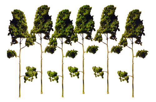 10 Árvores Para Maquete - Eucaliptos 