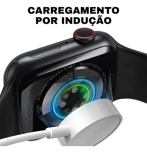 Relógio Smartwatch Android Ios Inteligente Cs9 Pro Bluetooth