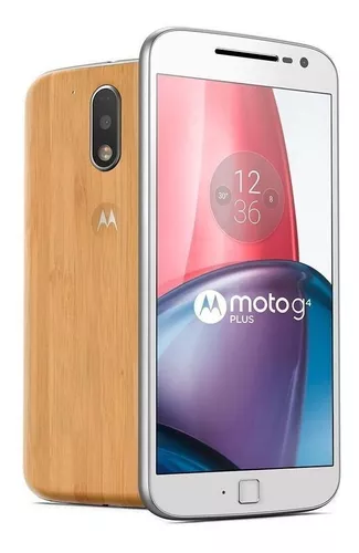 Moto G4 Plus Dual SIM 32 GB branco/bambu 2 GB RAM