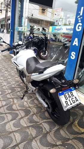 Imagem 10 de 12 de Yamaha Ys Fazer 250 Flex 2015 Branca Único Dono