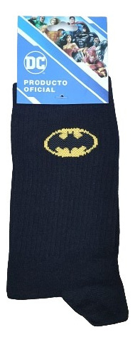 Medias 3/4 Largas Batman Oficial Dc Cómic Superhéroe Unisex