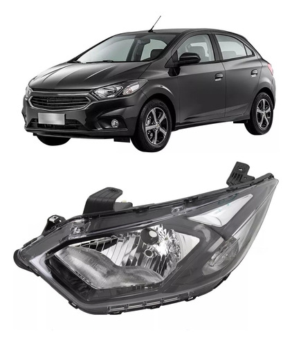 Optica Chevrolet Onix Lt 2016 2017 2018 2019 Sin Led