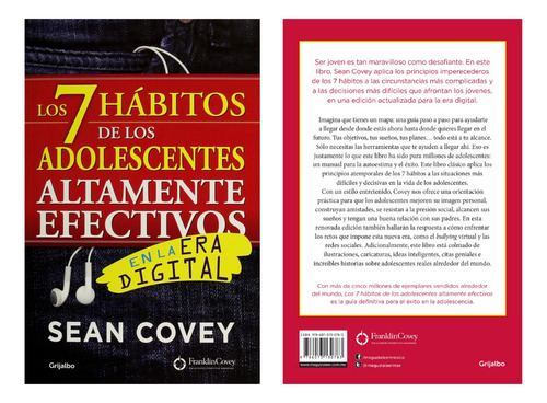 Libro Los 7 Hábitos De Los Adolescentes Altamente Efectivos