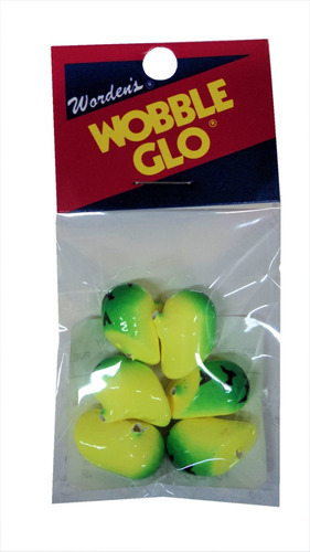 Wobble Glo Bobbers  6 Pack Tamaño 8 Tigre Cal # Wg