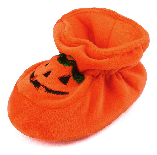 Estamico Botines De Calabaza De Halloween Para Bebs Y Nias R