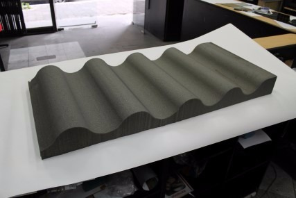 Paneles De Absorción Ondulados Especiales Para Cielo Raso.