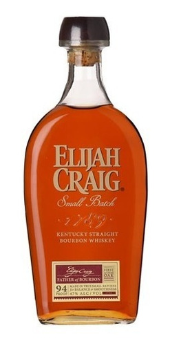 Whisky Elijah Craig Small Batch Origen Usa.