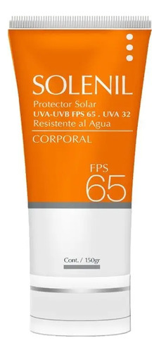 Crema Solenil Protector Solar Fps65 Corporal 150g