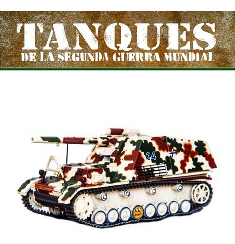 Tanques De La Segunda Guerra Mundial Fasiculo #9 Hummel