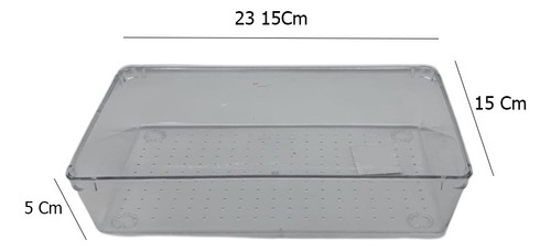 Set Organizado X 4 Acrilico Multiuso Transparente