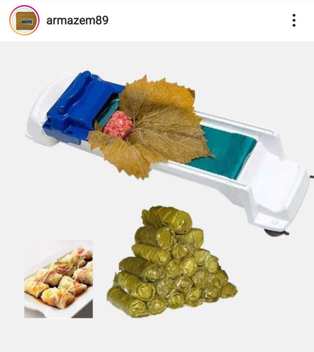 Imagem 4 de 5 de Máquina Enrolar Charuto Carne Vegetal Repolho Folha Original
