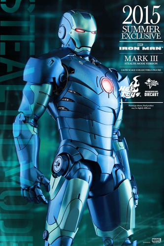 Hot Toys Iron Man Mark 3 Stealth Mode - Mms314-d12 1/6