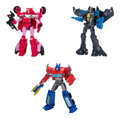 Figura Hasbro Transformers Earthspark Elita-1 Vehículo Febo