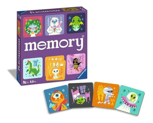 Memorice Monstruos Amorosos Ravensburger