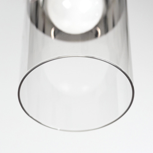 Luminária Lustre Pendente Moderno First Cromado 3 Luzes Llum Cor Prateado 127/220V