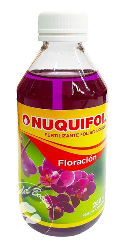 Fertilizante Nuquifol Floración Líquido 250cc Apto Cultivos