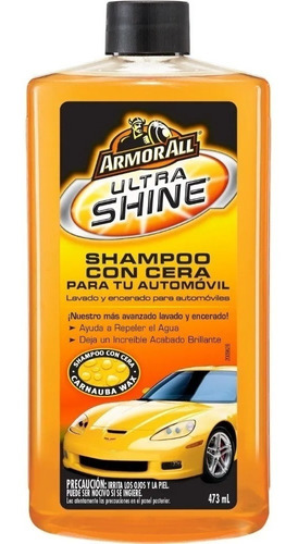 Shampoo Con Cera Carnauba Wax Ultrabrillante Auto Armor All 