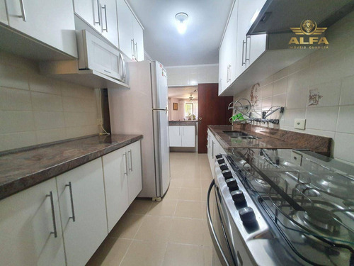 Imagem 23 de 24 de Apartamento Na Praia, 4 Dormitórios, Piscina, 2 Vagas, Astúrias, Guarujá. - Ap1736