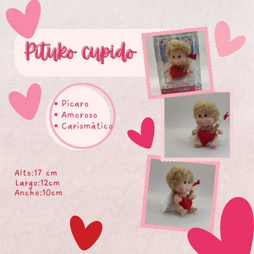 Muñeco Pituko Cupido