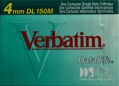 Verbatim Datalife 4mm Dl 150m - Unidad a $90999