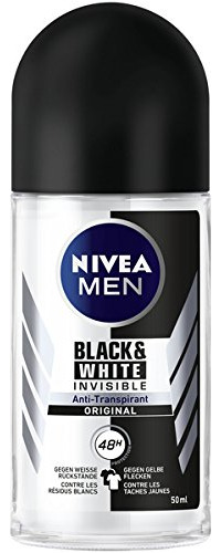 Nivea Men Black & White Invisible Deo Roll On En Paquete De.